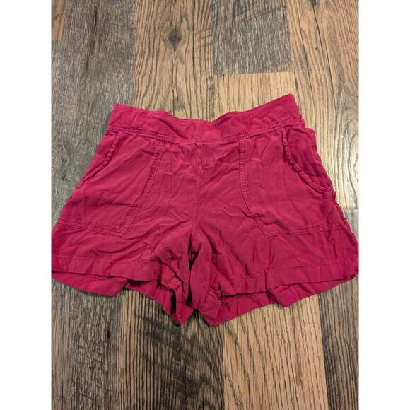 wild fox hot pink shorts 100% rayon size M - Picture 6 of 6